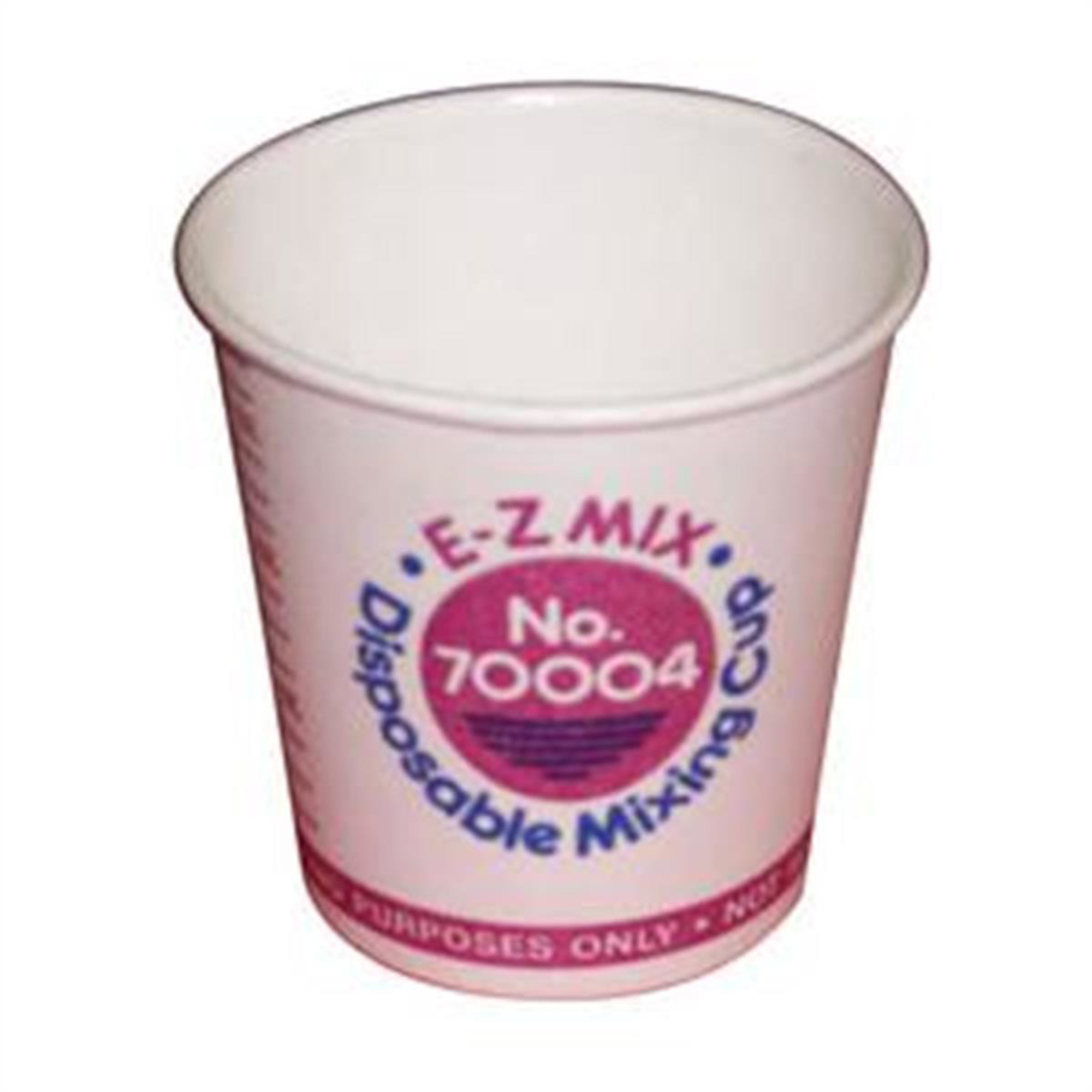 E-Z Mix Disposable Mixing Cups — 1/4 Pint, 400 Pcs, Model# EZX70004
